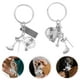 thumbnail image 2 of 2 piezas Fitness culturismo llaveros tacones altos llavero divertido llavero decoración clave pequeño regalo para mujeres mujeres, 2 of 7