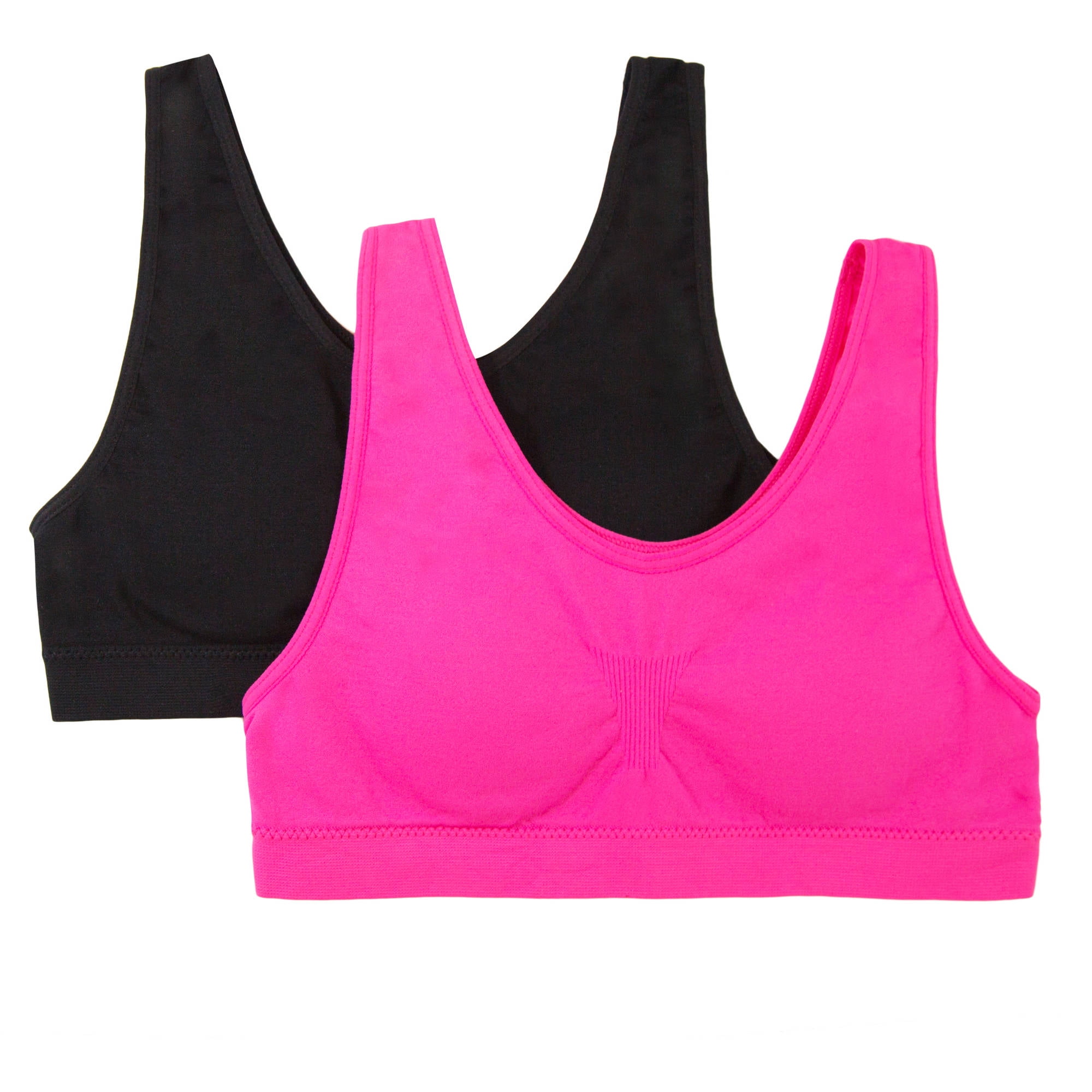 Fruit of the Loom Fruit of the Loom Girls Seamless Bra 2Pack, Sizes