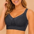 thumbnail image 2 of HBGVBA Bras for Women Wireless Push Up Supportive Seamless Full Coveraged Bralette, 2 of 5