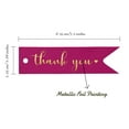thumbnail image 5 of Inkdotpot Gold Foil Paper Hang Tags Thank You Bridal Shower Favor Tags 100 Pieces, 5 of 6