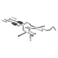thumbnail image 2 of Flowmaster 817938 American Thunder Crossmember-Back Exhaust System 2.5" 409 Stainless Dual Exit, 2 of 10