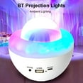thumbnail image 3 of yeacher Bluetooth Music Projection Lamp with LED RGB Lights, Rechargeable Night Light for Bedroom, Sound Control & Remote, Portable Mood Lighting Gift, 3 of 7