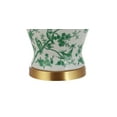 thumbnail image 7 of JONATHAN Y Penelope 22" French Country Cottage Ceramic/Iron Chinoiserie Ginger Jar LED Table Lamp, White/Green, JYL3005B, 7 of 7