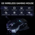 thumbnail image 2 of Ratón para juegos inalámbrico SEUNKWANG EWEADN G5 12800 DPI RGB, 2 of 8