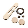 thumbnail image 1 of Rompecabezas de Cuerda de Madera para Enhebrar, Juguete Educativo para Desarrollar Inteligencia, Bloqueo Mental, Desafío IQ, Juego Complicado Zulema rompecabezas, 1 of 8