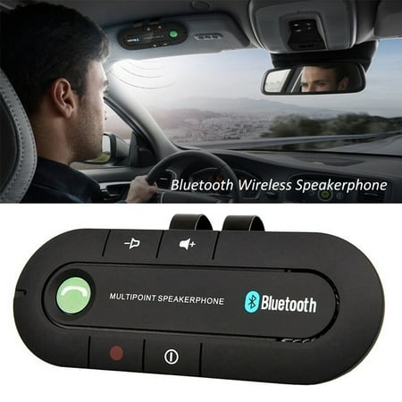 2018 New Arrival Wireless Bluetooth Car Kit Hands-Free Speakerphone Mp3 Music Player For Iphone