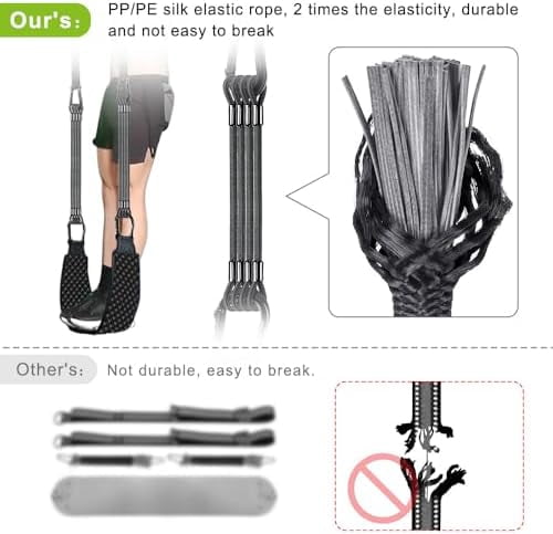 Heavy Duty Wall Mounted Doorway Pull Up Bar, Multifunctional Chin Up Bar, Portable Fitness Door Bar, Body Workout Home Gym System Pull Up Bands