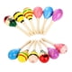 thumbnail image 2 of 12 mini maracas de madera coloridas con forma de martillo de arena, juguetes educativos para conciertos, festivales, karaoke, fiestas y espectáculos., 2 of 9