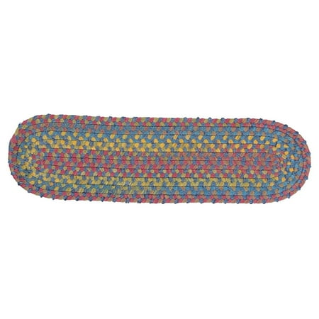 Colonial Mills Botanical Isle Stair Tread - Oasis Blue