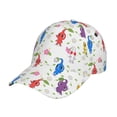 thumbnail image 6 of Lsque Pikmin Baseball Cap Trucker Low Profile Hat Golf Dad Hat Adjustable Original Classic Unconstructed Plain Cap Men Women, 6 of 9