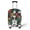 Dog, variant on HELLHERO Retro Sunset Palm Print Easy Install Suitcase Guard for Family, All Size Dustproof Anti Abrasion Baggage Protector
