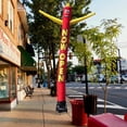 thumbnail image 2 of 20ft Inflatable Tube Man Guy Puppet Dancer - Now Open Red/Yellow - Complete with 1HP 2 Speed Air Blower, 2 of 7