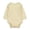 Beige, variant on Baby Girl Boy Long Sleeve Bodysuit Solid Color Romper Onesies