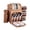 Brown, variant on LIANGKA  4 Person Outdoor Picnic Backpack with Tableware Insulated Cooler Backpack Bag for Camping Travel Gathering