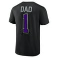 thumbnail image 3 of Men's Black Colorado Rockies Father's Day #1 Dad T-Shirt, 3 of 3