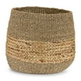 thumbnail image 2 of Home Decorative Basket (Set of 2) 16.25"D x 14.5"H, 18"D x 17"H Seagrass, 2 of 4