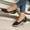 H-Black, variant on Kcodviy Strap Sandals Comfy Women's Heeled Sandals Slider Roman T Open Women Toe Summer Support Comfy Sandals for Women Slip Flip Flops Flat on Clip Bottomed with Arch Women's Sandals