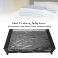 thumbnail image 4 of Caja De Almacenamiento Debajo De La Cama Con Ruedas, 56 L 32 Pulgadas De Largo X 17 Pulgadas De Ancho X 6 Pulgadas De Alto, Bolsas De Almacenamiento Con Cremallera Con Ruedas,, 4 of 7