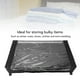 thumbnail image 4 of Caja De Almacenamiento Debajo De La Cama Con Ruedas, 56 L 32 Pulgadas De Largo X 17 Pulgadas De Ancho X 6 Pulgadas De Alto, Bolsas De Almacenamiento Con Cremallera Con Ruedas,, 4 of 7