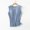Light Blue, variant on YHAJDS Women Built In Bra Tank Tops Solid Color Round Neck Sleeveless Bralette Top For Casual Wear In Warm Weather