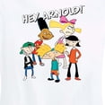 thumbnail image 3 of Hey Arnold! - Group Shot - Women's Short Sleeve Graphic T-Shirt, 3 of 5