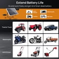 thumbnail image 2 of Cargador lento de batería solar ECO-WORTHY 25 W 12 V con controlador, 2 of 9
