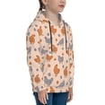 thumbnail image 3 of Sikiie Funny Chicken Youth Hoodie Sweatshirt Pullover Hooded Classic Casual Essentials Hoodiefor Boys Girls Kids -Small, 3 of 6