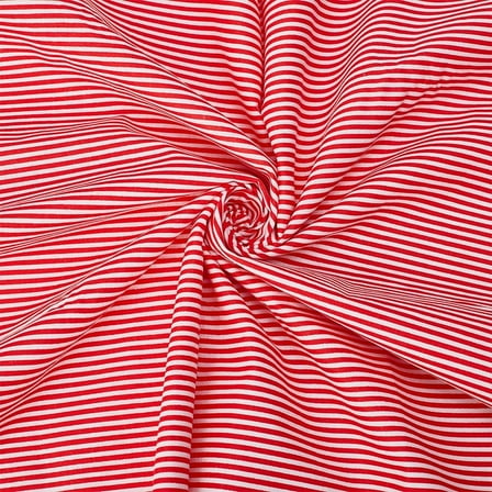 Cotton Striped Fabric Cerise 1620x1000x0.1mm