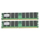 thumbnail image 4 of 2 uds módulo de memoria computadora de escritorio doble cara 16 grano DDR 1GB 333MHZ PC & #8209;2700, 4 of 14