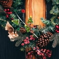 thumbnail image 4 of RUNROTOO Pics d'Arbre Rouges Blancs Verts Ornements de Sapin de Noël Fil de Fer Apparence Fantaisiste 1 Ensemble pour la Famille, 4 of 8