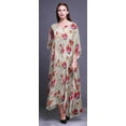 thumbnail image 2 of Bimba Caftan pour Femme Tenue d'Intérieur Robe Maxi de Plage Couvre-Maillot, 2 of 5