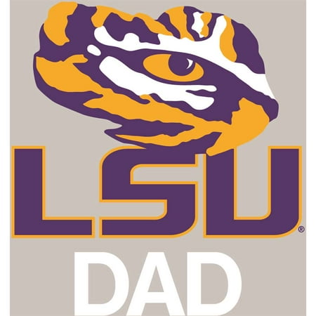 - LSU Tigers Transfer Decal - Dad