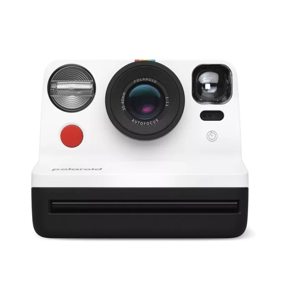 Pre-Owned Polaroid Now Generation 2 i-Type Instant Camera with Autofocus 2-Lens System (White & Black)