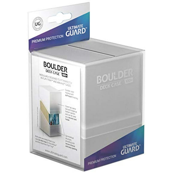 Ultimate Guard Boulder 100  Deck Box - Frosted