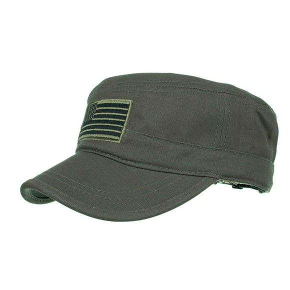 Bunenne Baseball Cap Trucker Hat Snapback Hats for Men Caps Top Washed Cadet Cotton Vintage Flat Cap Design Caps Baseball Caps Womens Ball Cap Men's Hats & Caps Green One Size