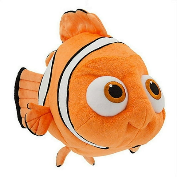 TY Beanie Buddy - NEMO the Clownfish (Disney Finding Dory) (Medium 10" Plush) NO TY HANG TAG