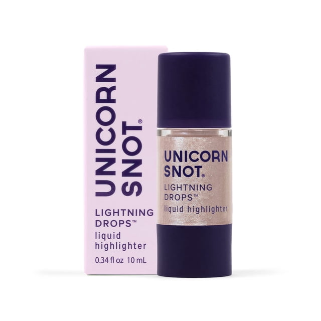 Iluminador líquido Unicorn Snot Lightning Drops Aqua Rose