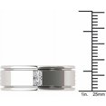 thumbnail image 4 of 1/2 Carat T.W. Diamond Men's 14kt White Gold Wedding Band, 4 of 5