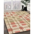 thumbnail image 3 of Ahgly Company Machine Washable Indoor Rectangle Transitional Bronze Brown Area Rugs, 6' x 9', 3 of 7