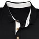 thumbnail image 4 of Gibobby Playera Polo Hombre Polo de piqué de algodón sólido de Manga Corta para Hombre(Negro,G), 4 of 4