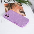 thumbnail image 5 of GALAPROX Bling Gillter Design for iPhone 16 Case 6.1'' 2024, Stylish Sparkle Cover for Girls Women -Purple, 5 of 6