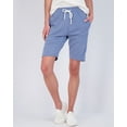thumbnail image 2 of Real Essentials 3 Pack: Womens Cotton French Terry 9" Bermuda Short Pockets-Casual Lounge Athletic (Available in Plus), 2 of 4