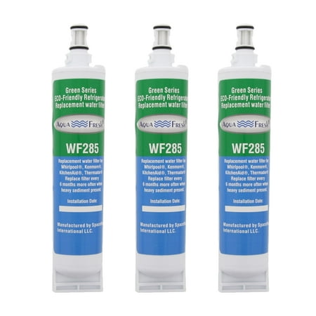 Replacement Water Filter For Whirlpool GD27DIXHS02 Refrigerator Water Filter by Aqua Fresh (3 Pack)