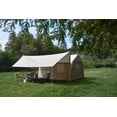 thumbnail image 2 of Acpouw 9.8 x13ft with canopy, Inflatable Camping Tents with Hand Pump, Air Glamping Tents, Easy Setup Waterproof and Windproof Blow up Tent Beige, 2 of 7