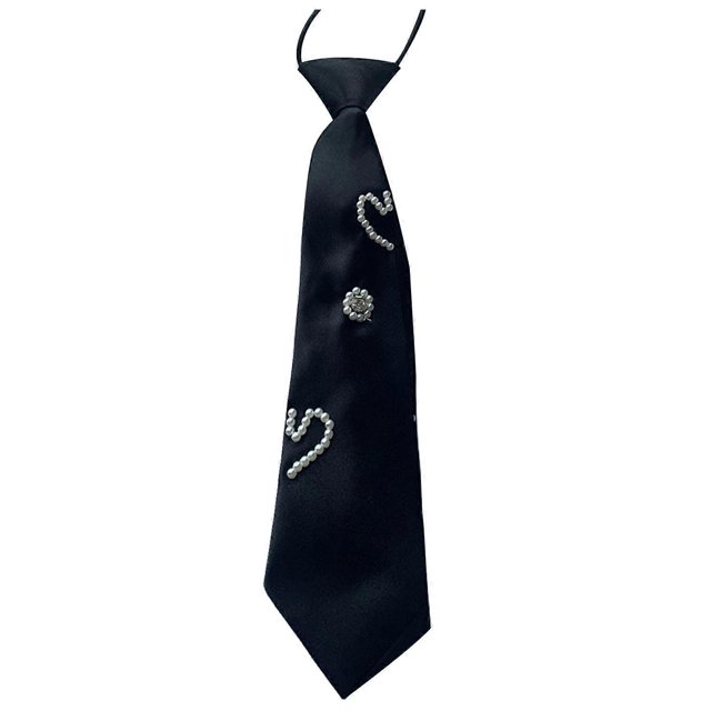 Versatile Pre-tied Uniform Black Ties Bowknot Girls School Uniforms Accessories Adjustable JK Preepy Look School Suit white three beads