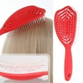 thumbnail image 2 of Jesscasday Travel Friendly Curved Detangling Brush Protects Bristles And Reduces Static Hair Comb Fashionable Hairbrush for Women, 2 of 17