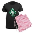 thumbnail image 5 of CafePress - Football1 Pajamas - Women's Short Sleeve Print T-Shirt and Pants Dark Cotton Pajama Set, 5 of 7