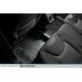 thumbnail image 2 of SMARTLINER Custom Fit Floor Mats 2nd Row Liner Black Compatible With 2014-2021 Jeep Cherokee, 2 of 3