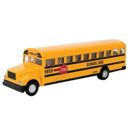 - Large School Bus Die Cast Toy, Large yellow die-cast school bus By Schylling