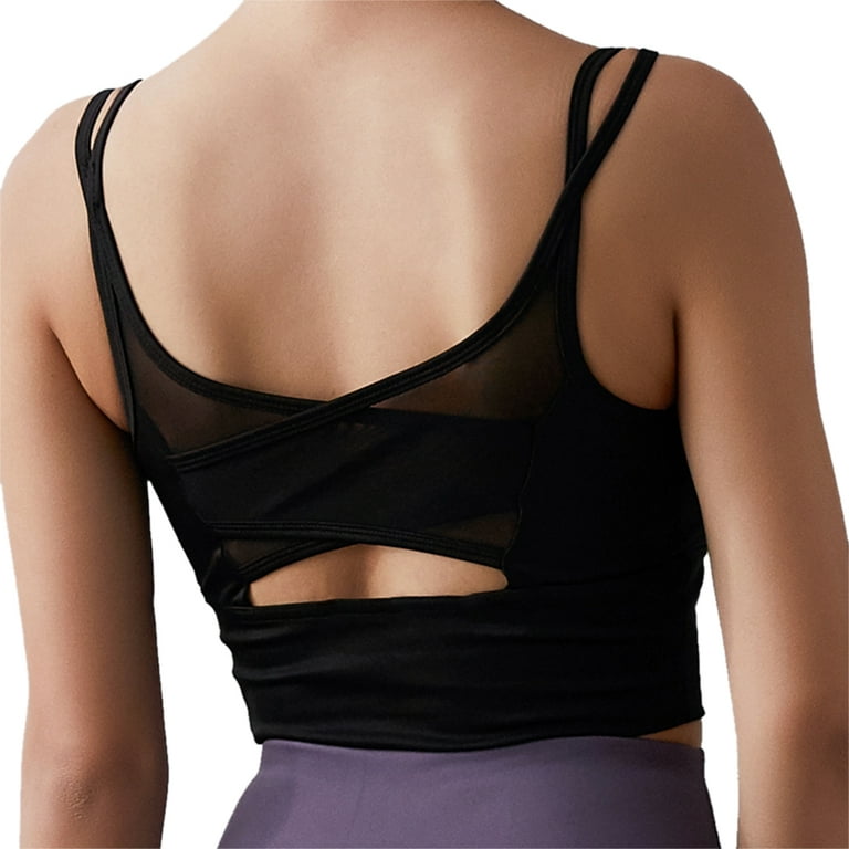 Bodychum 6 Kinds Women's Strappy Sports Bras Fitness Workout